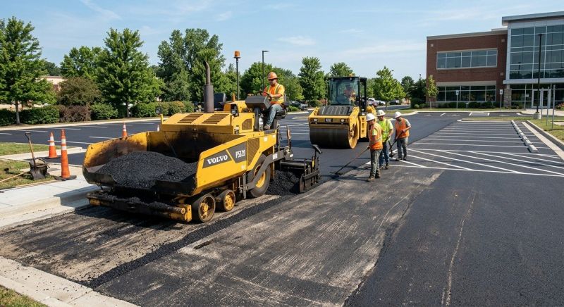 Lot Paving in Little Rock, AR