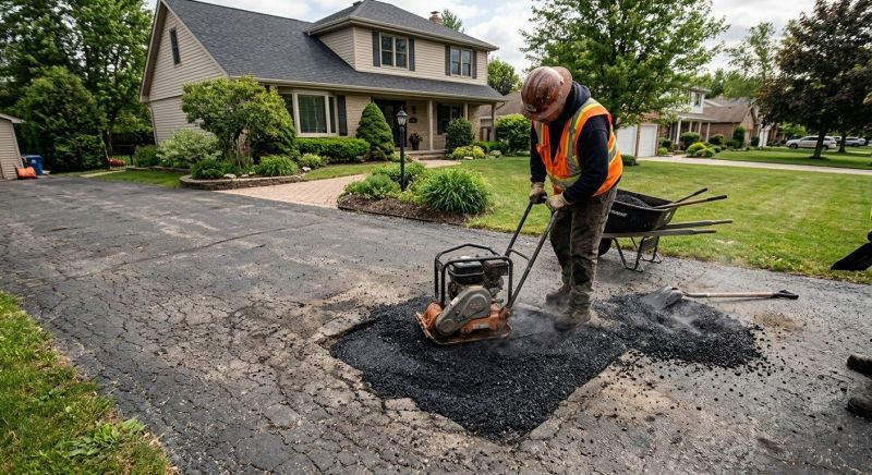 Driveway Blacktop Repair in Orange County, CA