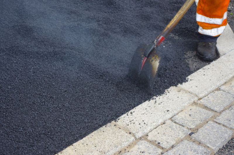 Stamped Asphalt Paving