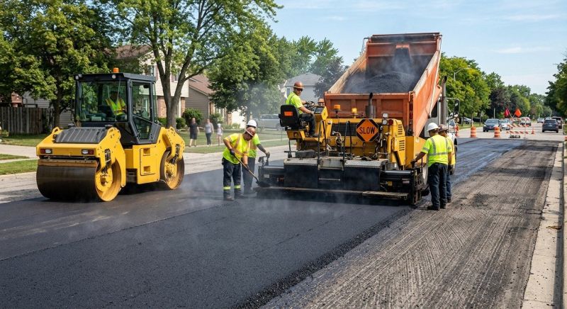 Subdivision Paving in Orange County, CA